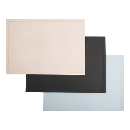 District 70 SERVE siliconen placemat antislip onderlegger voor voerbak hond kat drie kleuren