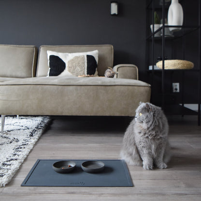 District 70 SERVE siliconen placemat antislip onderlegger voor voerbak hond kat keuken