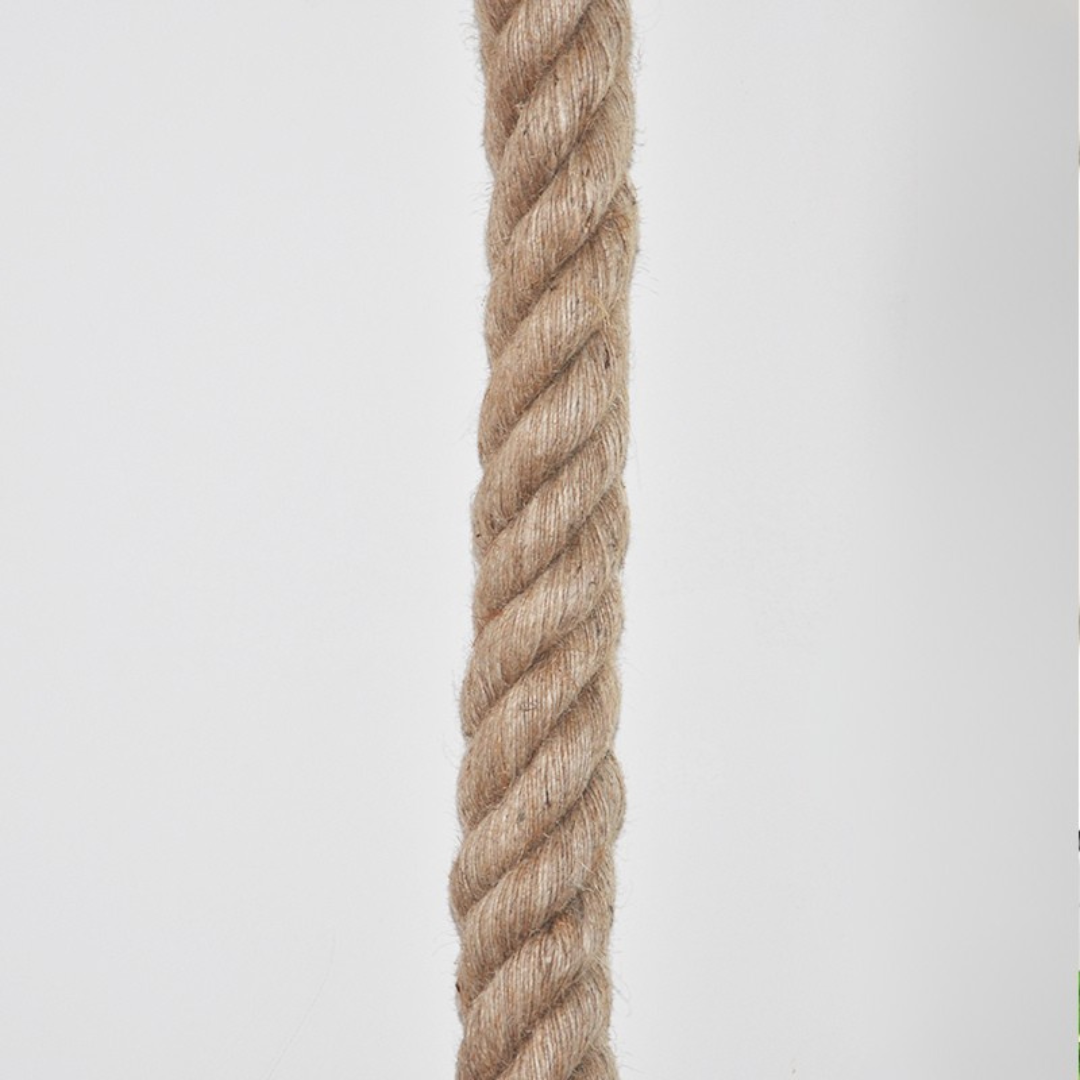 limtouw voor katten – stevig touw aan de muur met houten bevestiging