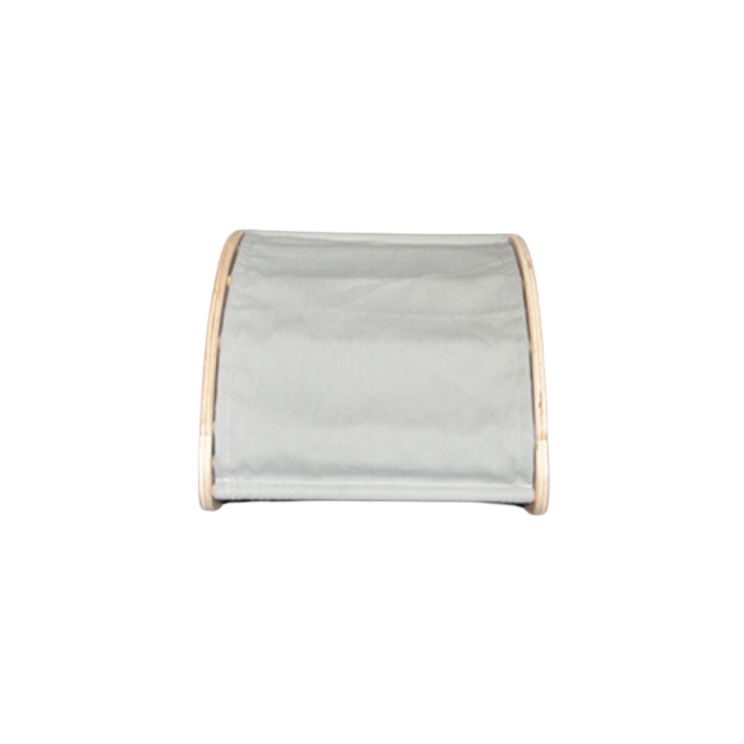 KattenCocon – modern houten kattenbed met touwbekleding, coconvormig