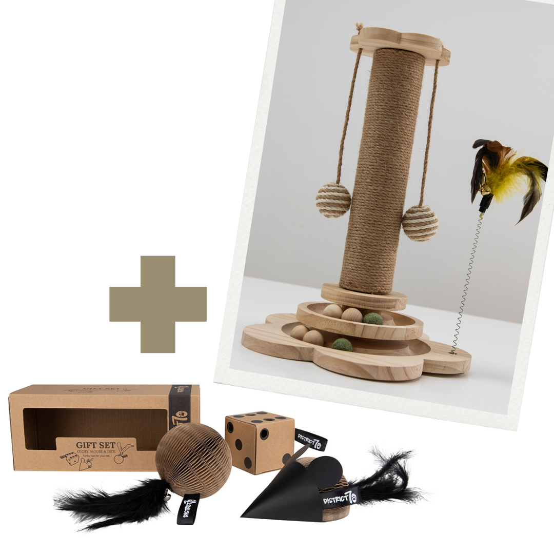 Combi deal met korting krabpaal + muis