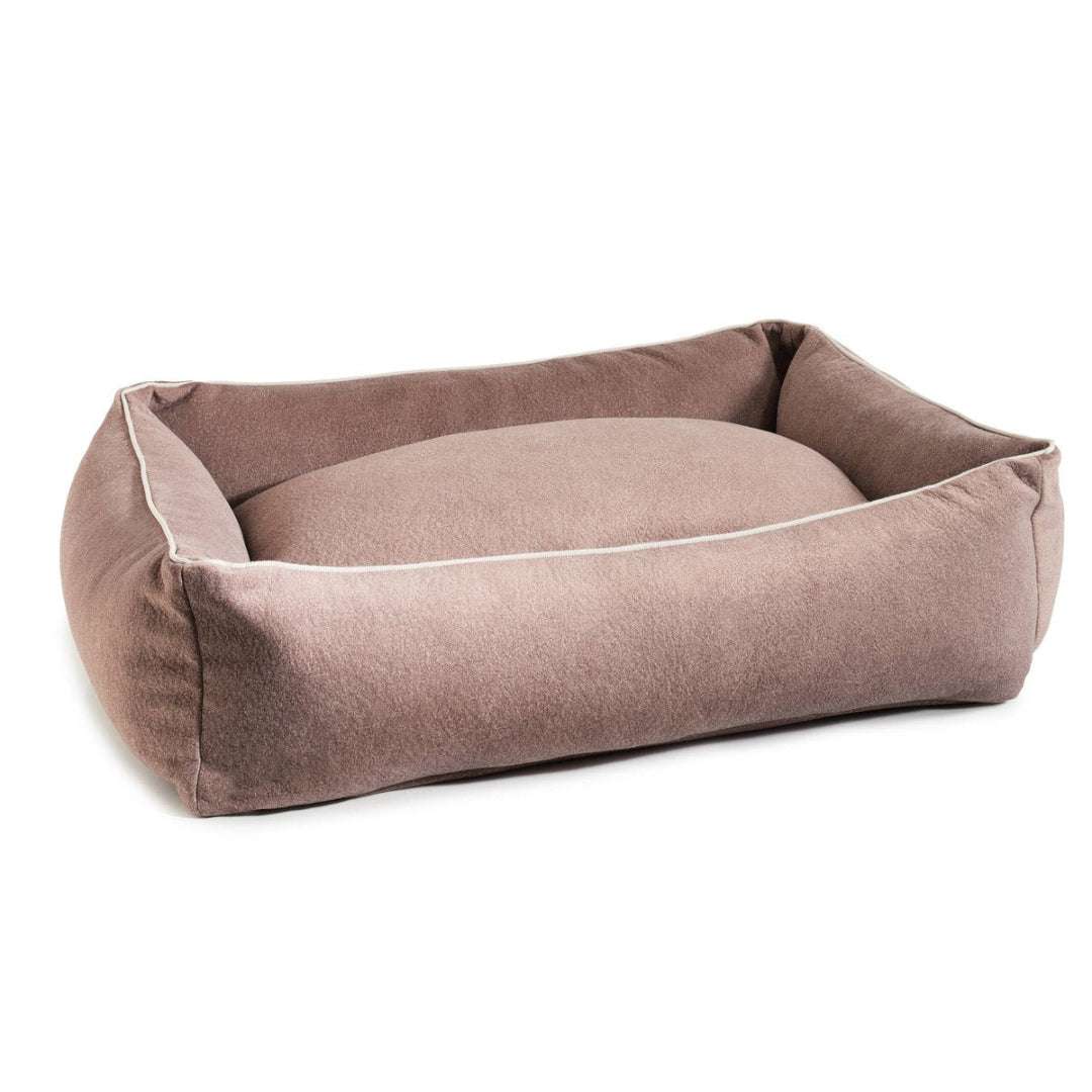 LABONI CLASSIC BUFFALO hondenbed in taupe vintage look – knuffelzacht, duurzaam en orthopedisch
