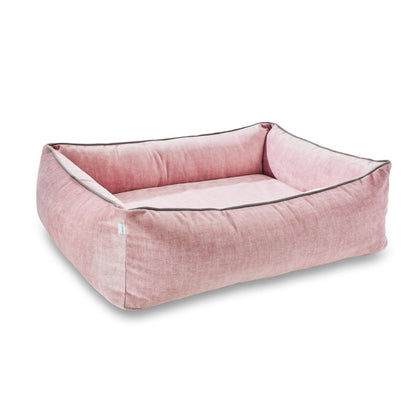 LABONI GLAM orthopedisch hondenbed van fluweel met afneembare hoes, grafiet