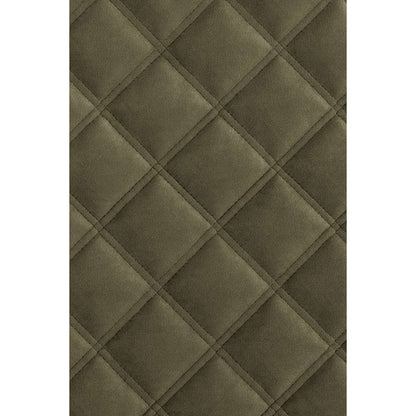 Olivkleurig hondenbed OXFORD van LABONI, dubbelzijdig met zachte piping