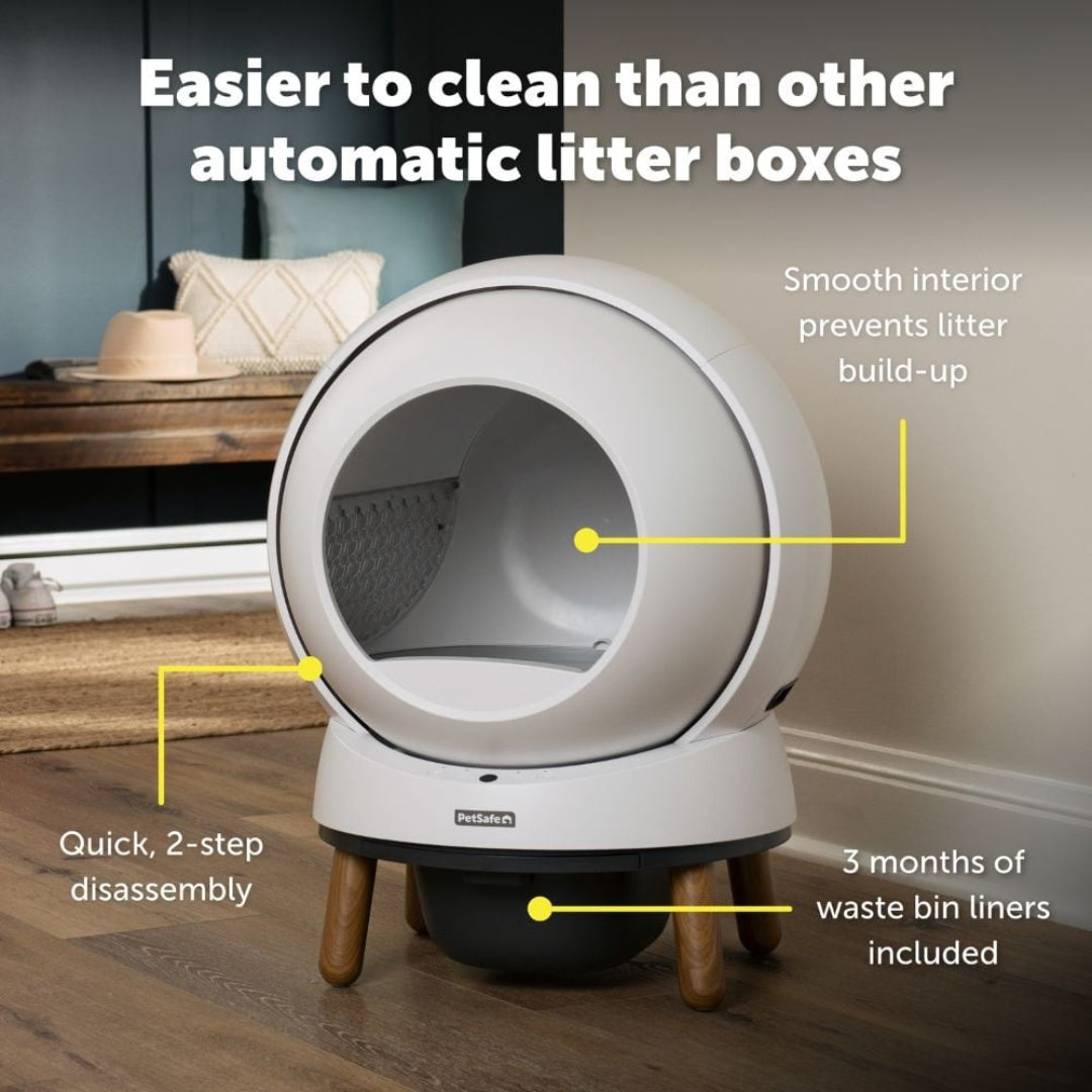 PetSafe ScoopFree SmartSpin™ slimme kattenbak met app en automatische reiniging