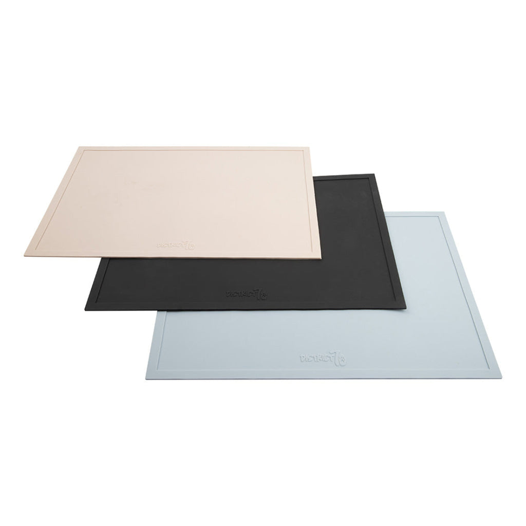District 70 SERVE siliconen placemat antislip onderlegger voor voerbak hond kat keuken 