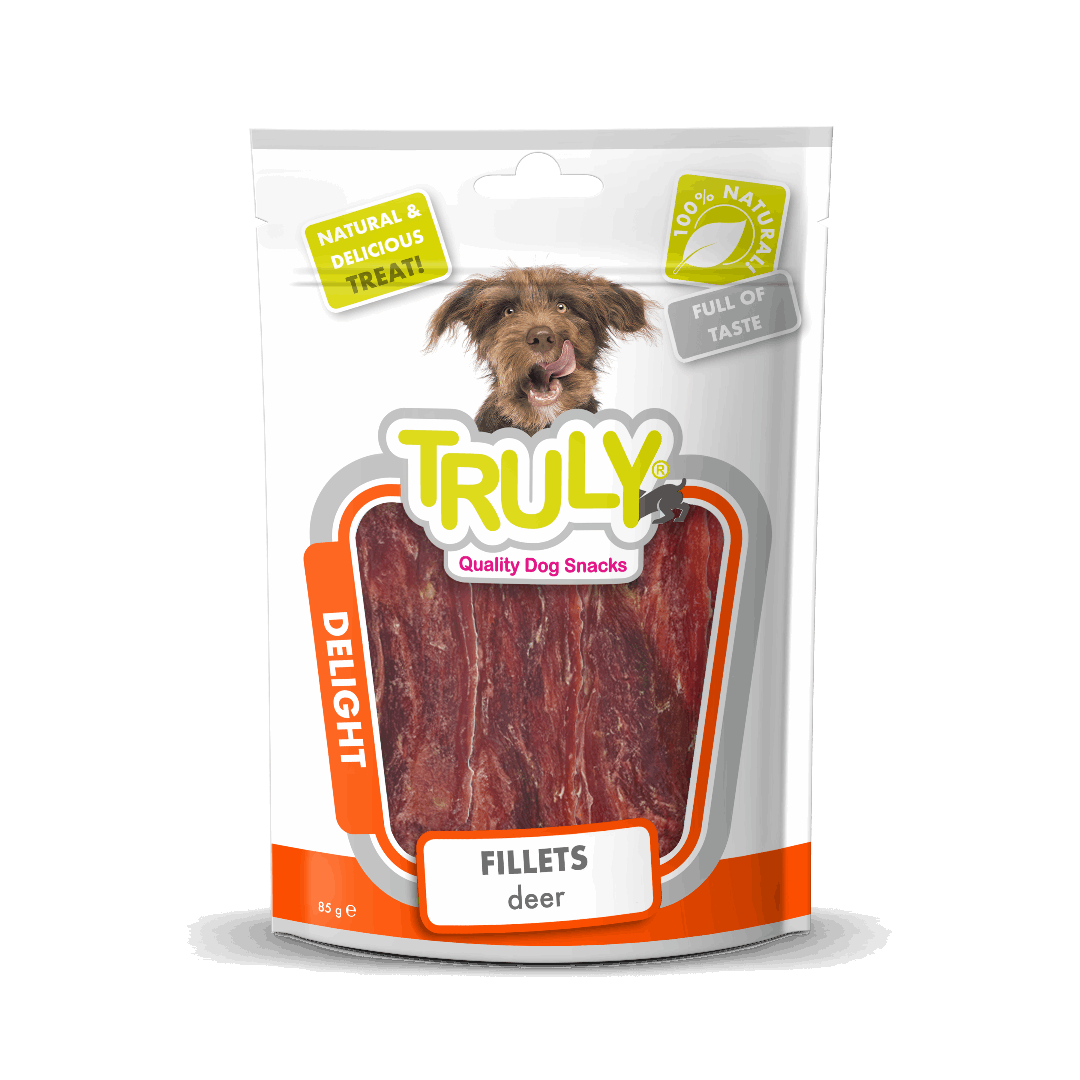 truly-deer-filets-verpakking;truly-deer-filets-textuur;truly-deer-filets-geserveerd
