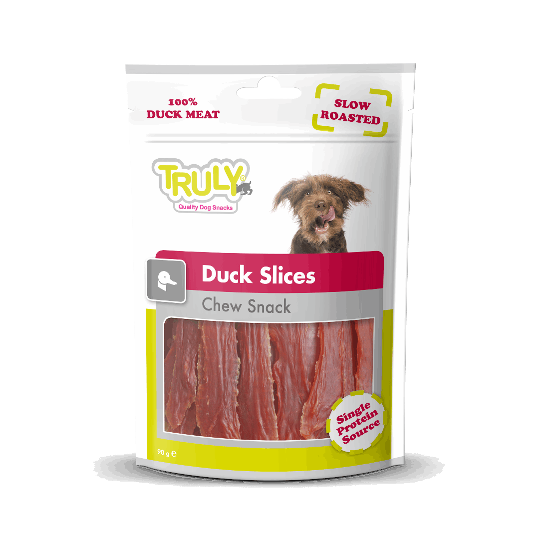 truly-duck-slices-voorkant; truly-duck-slices-textuur; truly-duck-slices-in-handen
